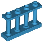 LEGO® los onderdeel Hek in kleur Donker Azuurblauw 15332