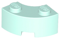 Plaatje in Gallery viewer laden, LEGO® los onderdeel Steen Rond in kleur Licht Aqua 85080