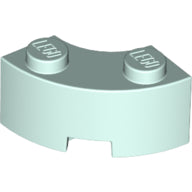 Plaatje in Gallery viewer laden, LEGO® los onderdeel Steen Rond in kleur Licht Aqua 85080