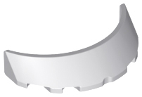 LEGO® los onderdeel Voorruit Licht Blauwachtig Grijs 62360