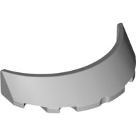 LEGO® los onderdeel Voorruit Licht Blauwachtig Grijs 62360