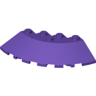 Plaatje in Gallery viewer laden, LEGO® los onderdeel Steen Rond in kleur Donkerpaars 95188