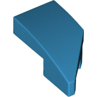 Plaatje in Gallery viewer laden, LEGO® los onderdeel Wig in kleur Donker Azuurblauw 29120