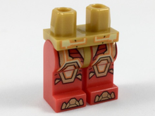 Plaatje in Gallery viewer laden, LEGO® los onderdeel Benen met Motief Parel Goud 970c05pb21