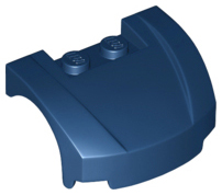 LEGO® los onderdeel Spatbord in kleur Donkerblauw 98835