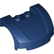 LEGO® los onderdeel Spatbord in kleur Donkerblauw 98835