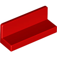 LEGO® los onderdeel Paneel in kleur Rood 23950