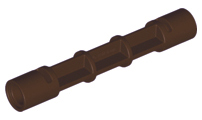 Plaatje in Gallery viewer laden, LEGO® los onderdeel Steunpilaar in kleur Donker Bruin 40244