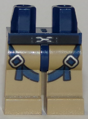 LEGO® los onderdeel Benen met Motief Donkerblauw 970c69pb16