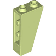 Plaatje in Gallery viewer laden, LEGO® los onderdeel Dakpan Omgekeerd Geelachtig Groen 2449