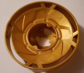 LEGO® los onderdeel Propellor in kleur Parel Goud 35775