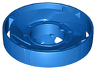 LEGO® los onderdeel Propellor in kleur Blauw 35775