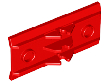 LEGO® los onderdeel Voertuig in kleur Rood 2440