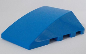 LEGO® los onderdeel Wig in kleur Blauw 47753