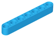 LEGO® onderdeel Technische Hefbalk Donker Azuurblauw 32524