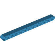 Plaatje in Gallery viewer laden, LEGO® onderdeel Technische Hefbalk Donker Azuurblauw 41239