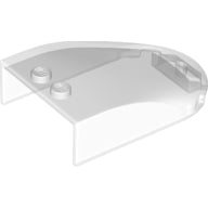 LEGO® los onderdeel Voorruit in kleur Doorzichtig 18973