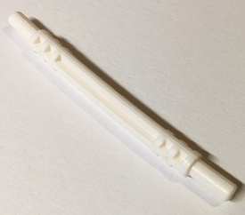 LEGO® los onderdeel Slang Zachte As in kleur Wit 32580