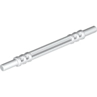 Plaatje in Gallery viewer laden, LEGO® los onderdeel Slang Zachte As in kleur Wit 32580