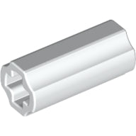 LEGO® los onderdeel Technische Verbinding in kleur Wit 6538c