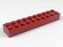Plaatje in Gallery viewer laden, LEGO® los onderdeel Steen in kleur Donkerrood 3006
