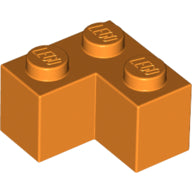 LEGO® los onderdeel Steen in kleur Oranje 2357