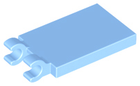 LEGO® los onderdeel Tegel Aangepast Helder Lichtblauw 30350b
