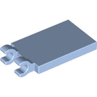 LEGO® los onderdeel Tegel Aangepast Helder Lichtblauw 30350b