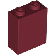 Plaatje in Gallery viewer laden, LEGO® los onderdeel Steen in kleur Donkerrood 3245c