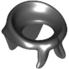 LEGO® los onderdeel Lijf Accessoire in kleur Zwart 30133