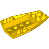 LEGO® los onderdeel Wig in kleur Geel 43713