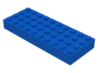 LEGO® los onderdeel Steen in kleur Blauw 6212