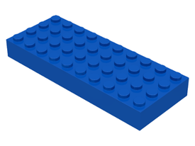 LEGO® los onderdeel Steen in kleur Blauw 6212