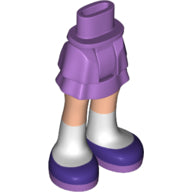 LEGO® los onderdeel Benen Medium Lavendel 92250c00pb14