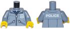 LEGO® los onderdeel Lijf met Motief Zandblauw 973pb2915c01