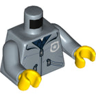LEGO® los onderdeel Lijf met Motief Zandblauw 973pb2915c01