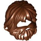 LEGO® los onderdeel Haar in kleur Roodachtig Bruin 87999