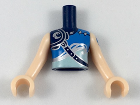 LEGO® los onderdeel Romp in kleur Donkerblauw FTGpb157c01