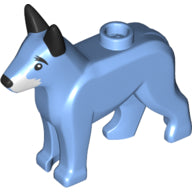 Plaatje in Gallery viewer laden, LEGO® los onderdeel Landdier in kleur Medium Blauw 92586pb05