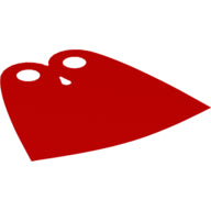Plaatje in Gallery viewer laden, LEGO® los onderdeel Lijf Accessoire in kleur Rood 36618