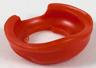 LEGO® los onderdeel Lijf Accessoire in kleur Rood 24504