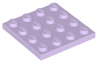 LEGO® los onderdeel Plaat Algemeen in kleur Lavendel 3031