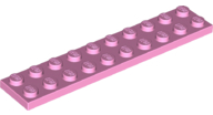 Plaatje in Gallery viewer laden, LEGO® los onderdeel Plaat Algemeen in kleur Fel Roze 3832