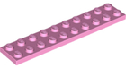 LEGO® los onderdeel Plaat Algemeen in kleur Fel Roze 3832
