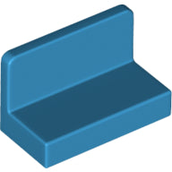 LEGO® los onderdeel Paneel in kleur Donker Azuurblauw 4865b