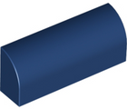LEGO® los onderdeel Dakpan Gebogen in kleur Donkerblauw 6191