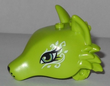 Plaatje in Gallery viewer laden, LEGO® onderdeel Dier Onderdelen met Motief Limoen 35600pb01