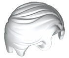 LEGO® los onderdeel Haar in kleur Wit 98726