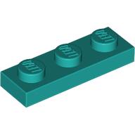 Plaatje in Gallery viewer laden, LEGO® los onderdeel Plaat Algemeen Donker Turkoois 3623