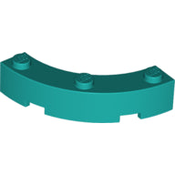Plaatje in Gallery viewer laden, LEGO® los onderdeel Steen Rond Donker Turkoois 48092